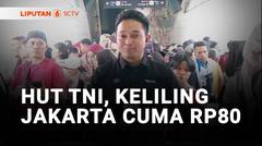 Warga Manfaatkan Tarif Transportasi Umum Rp80 Untuk Keliling Jakarta | Liputan 6