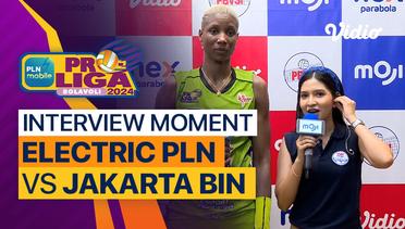 Wawancara Pasca Pertandingan | Putri: Jakarta Electric PLN vs Jakarta BIN | PLN Mobile Proliga 2024