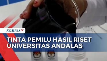 Peneliti Universitas Andalas Padang Buat Tinta Pemilu 2024 dari Estrak Daun Gambir