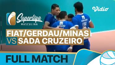 Full Match | Final 2 : Fiat/Gerdau/Minas vs Sada Cruzeiro | Brazilian Men's Volleyball League 2021/2022