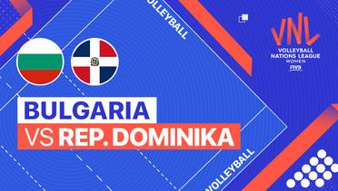 Full Match | Bulgaria vs Republik Dominika | Women’s Volleyball Nations League 2023
