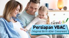Tips Sukses VBAC- Persalinan Normal Pasca Caesar