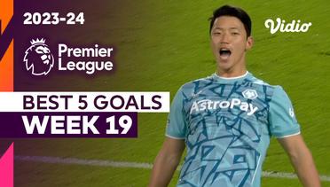 5 Gol Terbaik | Matchweek 19 | Premier League 2023/24