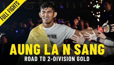 Aung La N Sang’s Road To 2-Division Gold | ONE Full Fights & Features