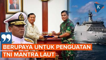 KSAL Muhammad Ali Temui Menhan Prabowo, Bahas Operasional dan Perawatan Alutsista