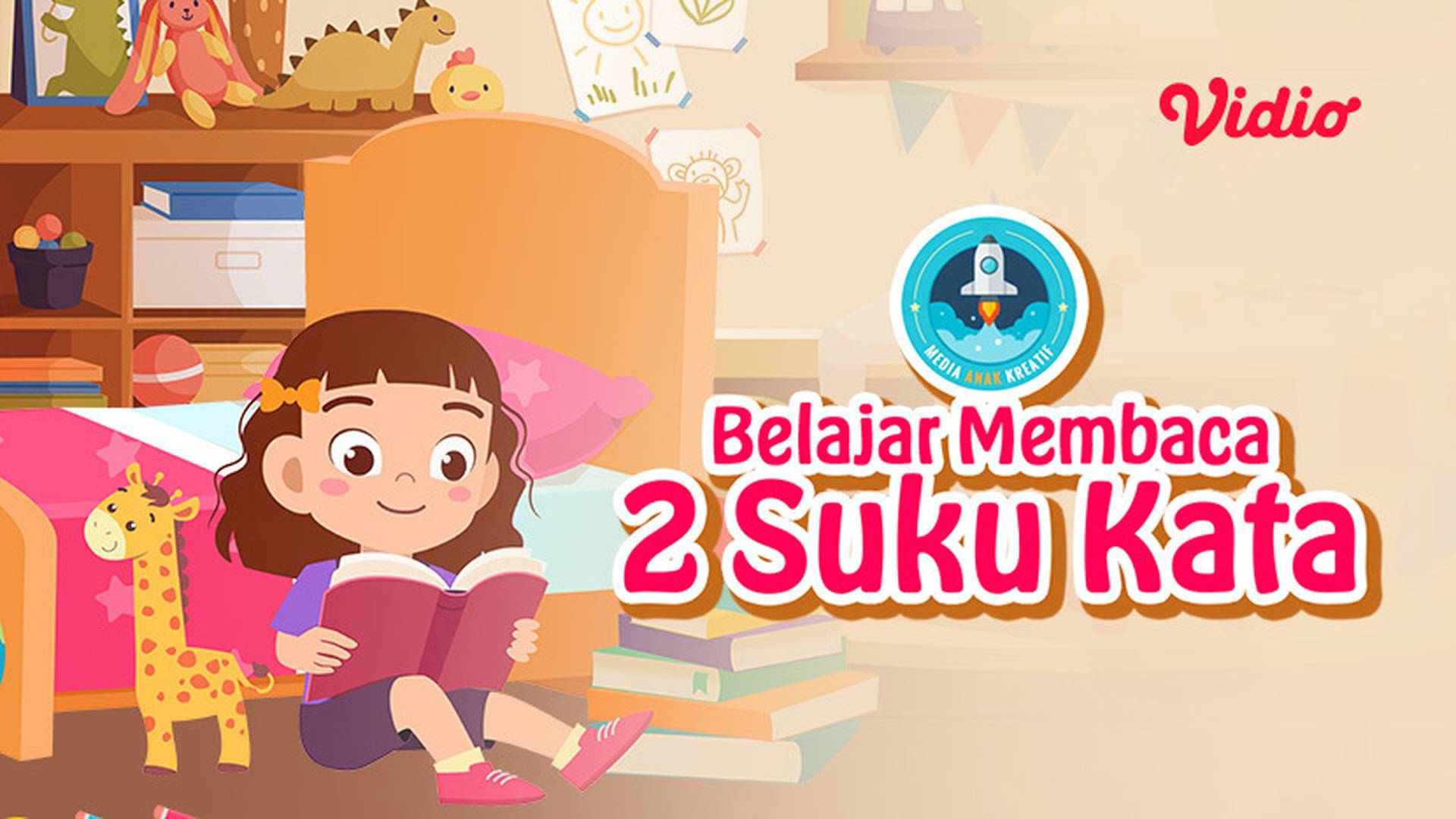 Media Anak Kreatif - Belajar Membaca 2 Suku Kata
