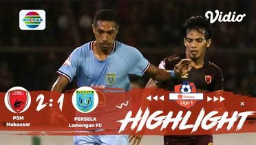Full Highlight - PSM Makassar 2 vs 1 Persela Lamongan FC | Shopee Liga 1 2019/2020