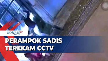 Detik-detik Perampokan Sadis di Medan yang Terekam CCTV