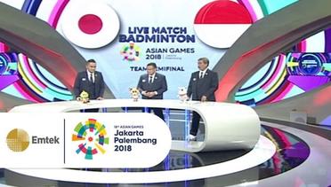 Jepang vs Indonesia - Badminton Beregu Putri | Asian Games 2018 - Full Match