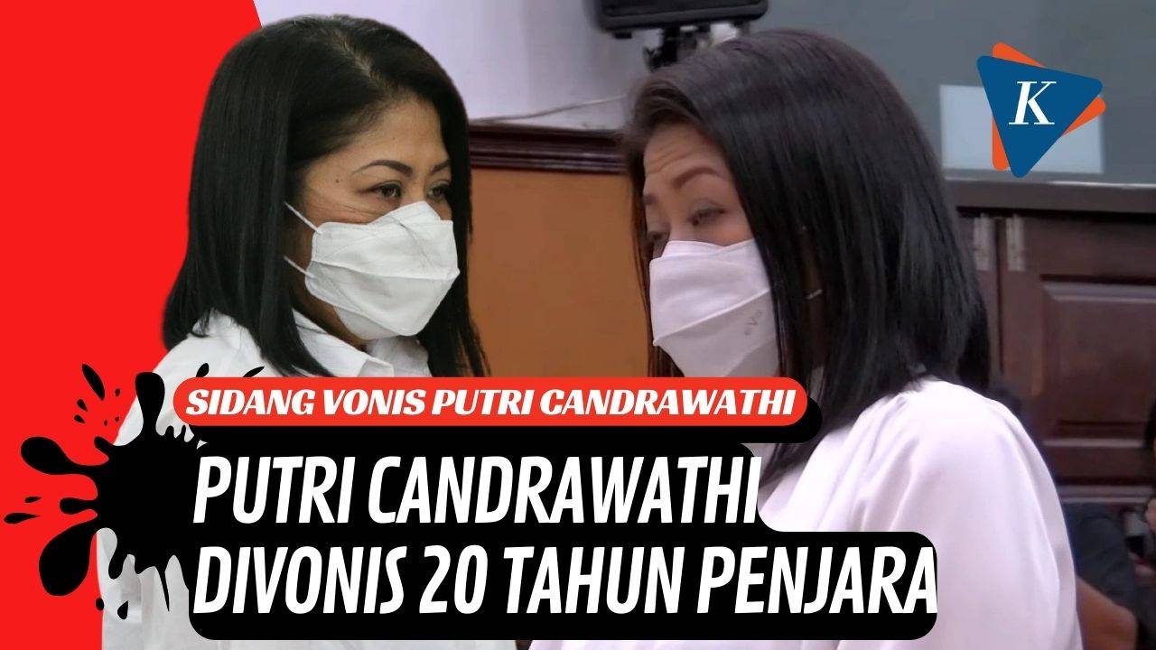 Putri Candrawathi Divonis 20 Tahun Penjara Atas Pembunuhan Brigadir J Kompascom Vidio 