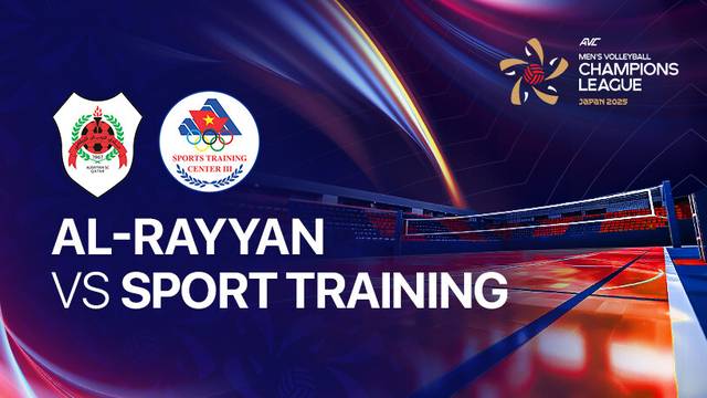 Al-Rayyan Sports Club vs Sport Training Center 3 - Full Match | AVC Men's Volleyball Champions League