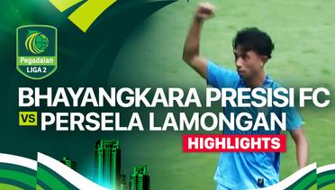 Bhayangkara Presisi FC vs Persela Lamongan - Highlights | Pegadaian Liga 2 2024/25