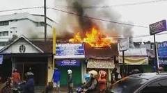Kebakaran di JL.Merak Jingga Medan