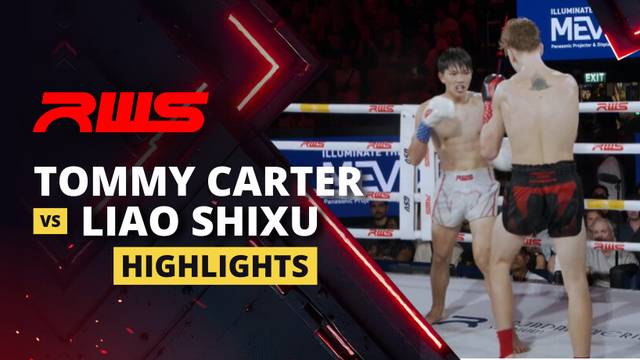 Tommy Carter vs Liao Shixu - Highlight | RWS Muay Thai 2025