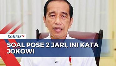 Jokowi Respons soal Pose 2 Jari dari Mobil Kepresidenan: Yang Saya Sampaikan Ketentuan UU Pemilu
