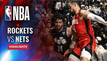 Houston Rockets vs Brooklyn Nets - Highlights | NBA Regular Season 2023/24