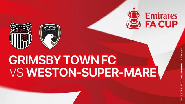 Grimsby Town FC vs Weston-super-Mare - Full Match | FA Cup 2025/26