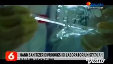 Hand Sanititizer Karya SMK Di Ekspor Ke China
