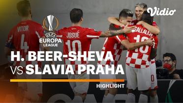 Highlight - Hapoel Beer-Sheva vs Slavia Praha I UEFA Europa League 2020/2021