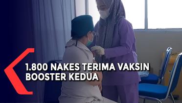 1.800 Tenaga Kesehatan RSUD Abdul Moeloek Terima Vaksinasi Booster Kedua