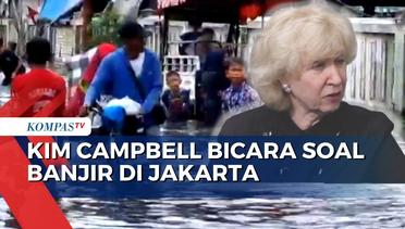 Mantan PM Kanada, Kim Campbell Bicara Soal Banjir di Jakarta Sebagai Dampak Perubahan Iklim