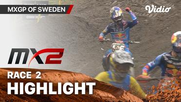 Highlights | Round 15 Sweden: MX2 | Race 2 | MXGP 2023