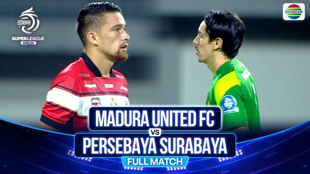 Madura United FC VS Persebaya Surabaya - Full Match | BRI Super League 2025/26