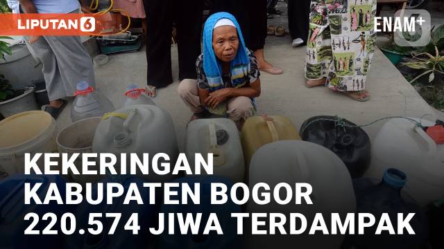Kekeringan di Kabupaten Bogor, BPBD Berikan Bantuan Air Bersih