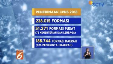 Pendaftaran Online CPNS 2018 Dibuka 26 September – Liputan6 Siang