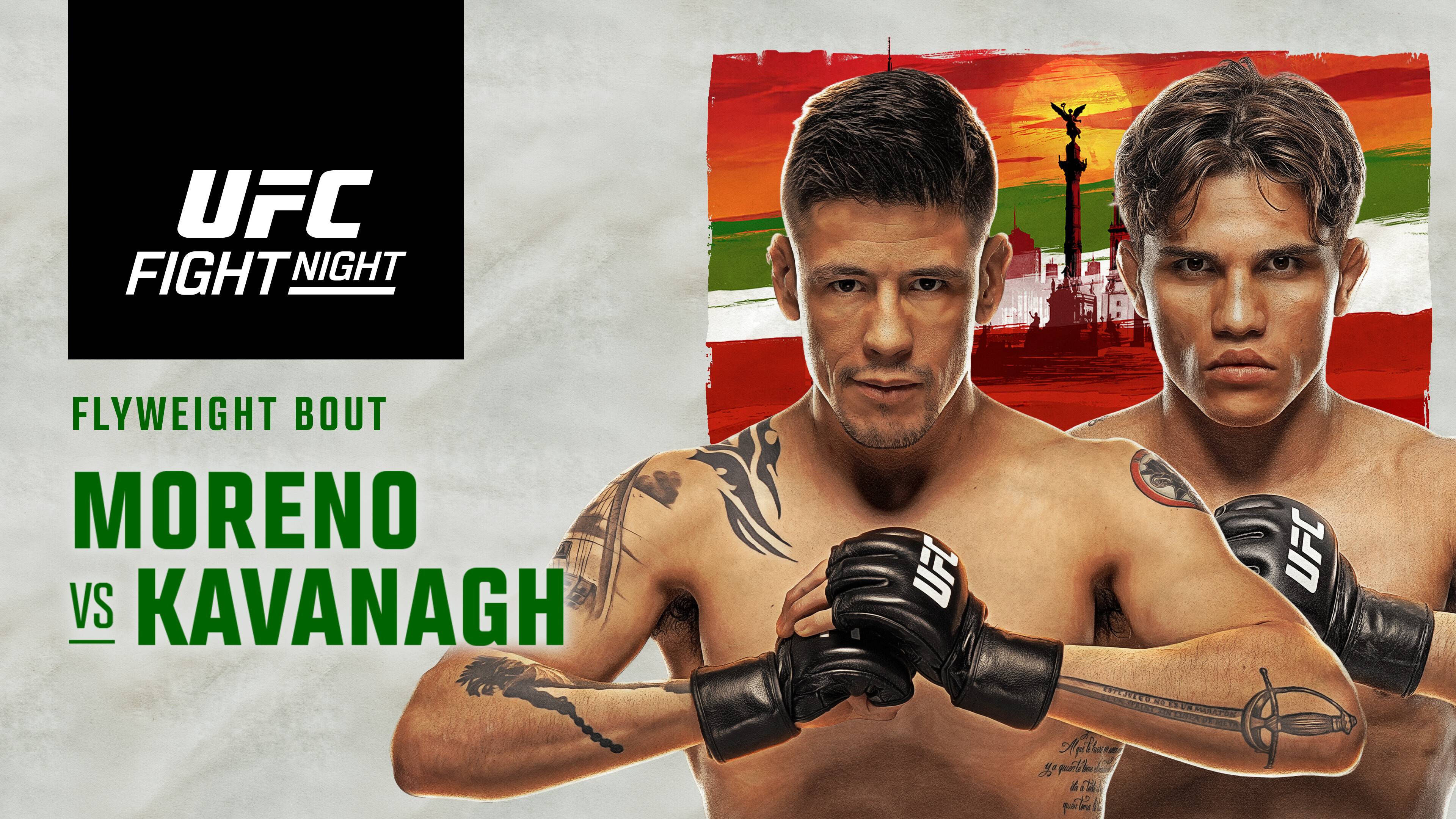 Brandon Moreno vs Lone'er Kavanagh - Flyweight | UFC Fight Night