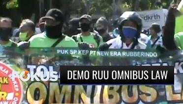 Tidak Hanya di Jakarta, Demo Tolak RUU Omnibus Law Juga Terjadi di Berbagai Daerah