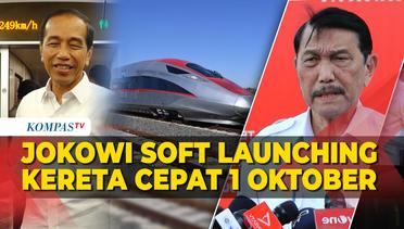 Jokowi Siap Soft Launching Kereta Cepat Jakarta-Bandung 1 Oktober 2023
