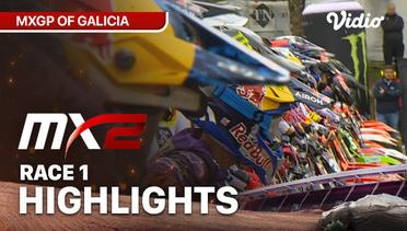 MXGP of Galicia - MX2 Race 1 - Highlights | MXGP 2024