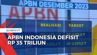 Jelang Tutup Tahun, APBN Indonesia Defisit Rp 35 Triliun