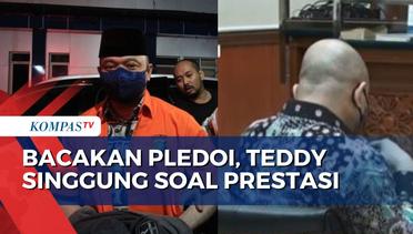 Bacakan Pledoi, Teddy Minahasa Singgung Pernah Jadi Ajudan Wapres, Capres, dan Dapat Anugerah