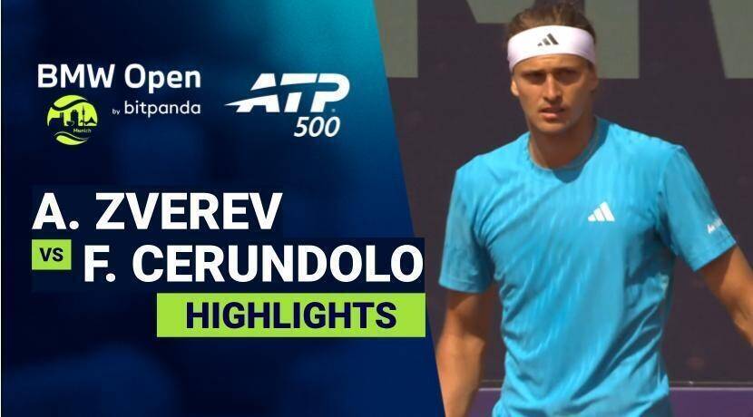 Alexander Zverev vs Francisco Cerundolo - Quarterfinal | ATP 500: BMW Open 2026