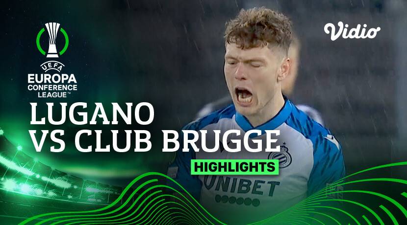 FC LUGANO - CLUB BRUGGE, HIGHLIGHTS