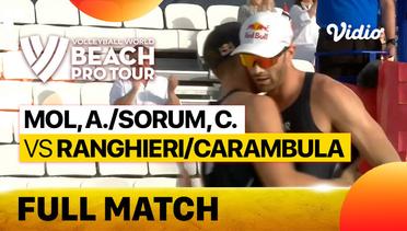 Full Match | Semifinals: Mol, A./Sorum, C. (NOR) vs Ranghieri/Carambula (ITA)  | Beach Pro Tour Elite 16 Doha, Qatar 2023