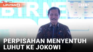 Luhut ke Jokowi: Selamat Jalan, Pak!