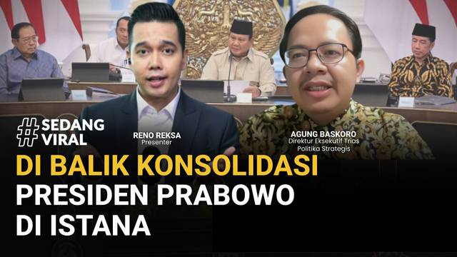 Prabowo Sambut SBY, Jokowi Disambut Teddy, Megawati Absen. Gejala Politik Apa? | SEDANG VIRAL