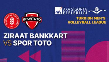 Full Match | Ziraat Bankkart vs Spor Toto | Men's Turkish League