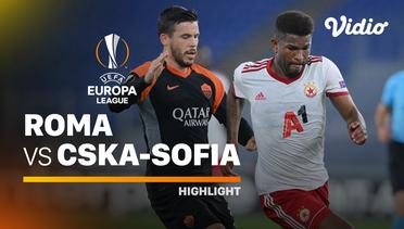 Highlight - Roma vs CSKA Sofia I UEFA Europa League 2020/2021