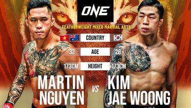 Martin Nguyen vs. Kim Jae Woong | Full Fight Replay
