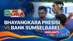 Putra: Jakarta Bhayangkara Presisi vs Palembang Bank Sumselbabel - Highlights | PLN Mobile Proliga 2024
