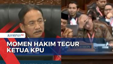 Salah Sebut Posisi Jadi Terlapor, Hakim Tegur Ketua KPU