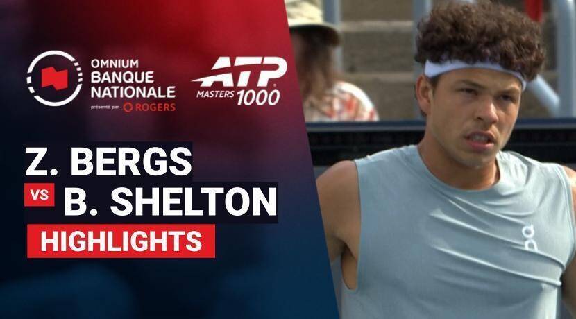 Zizou Bergs vs Ben Shelton - Round 3 (Center Court) | ATP 1000: National Bank Open presented by Rogers 2026