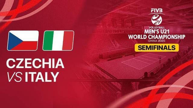 Semi Finals: Czechia vs Italy - Full Match | FIVB Men's U21 World Championship 2025