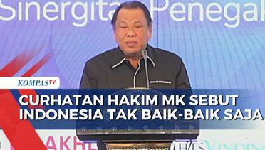 Hakim MK Arief Hidayat Curhat Indonesia Tak Baik-Baik Saja Sampai Sebut Alasan Gunakan Baju Hitam