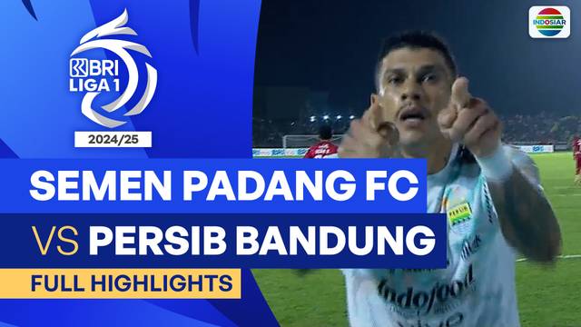Semen Padang FC VS Persib Bandung - Full Highlights | BRI Liga 1 2024/25