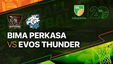 Full Match | Bima Perkasa Jogja vs Evos Thunder Bogor | IBL Tokopedia 2023